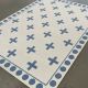 Handcrafted Heritage Cotton and Wool Handknotted Rug for Timeless Decor